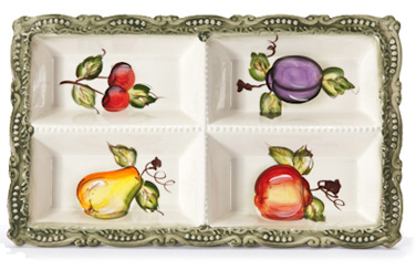  Ceramic Covered Bowl<