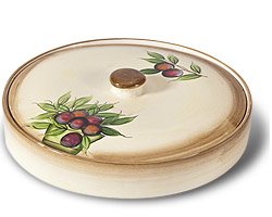Ceramic Covered Bowl