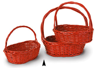 Oval Footed Basket