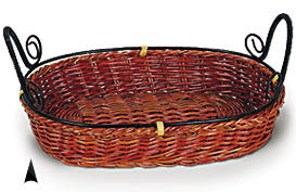 Fern Oval Tray with Metal Handles
Fern Oval Tray w/Metal Handles