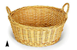 Round Willow Bowl #4/054