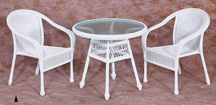 s#UB3147/SBTW Bistro Table w/2 Chairs