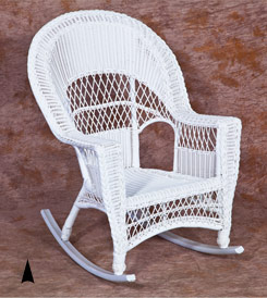 High Back Rocker w/Aluminum Runners