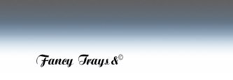 Fancy Gourmet Trays & Bottle Holders