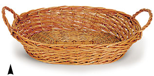 Jumbo Oval Willow Tray #3/88318