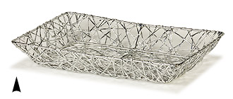Metal and Seagrass
3 Bottle Holder
