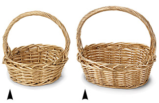 Oval Footed Basket