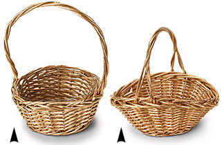Oval Footed Basket