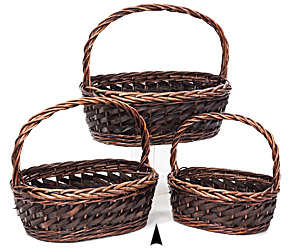 Oval Footed Basket