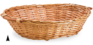 Oval Willow Tray