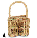 Wine and Cheese Basket #W96004