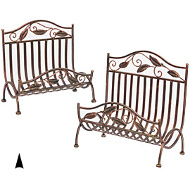 Round Metal Fruit Tray #2078